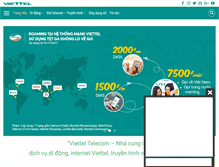 Tablet Screenshot of manginternetviettel.com